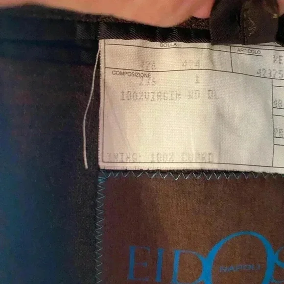 Eidos Napoli Mens 100% Wool Blazer Sports Coat